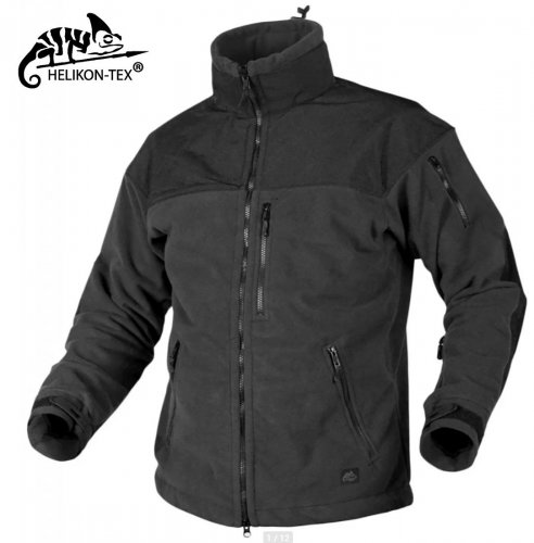 Džemperis Helikon Classic Army Fleece Windblocker Juodas