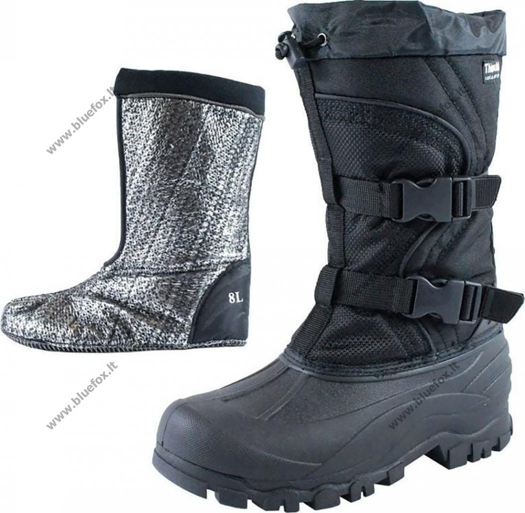 Mil-Tec Snow Boots Arctic black [12876000] - 74.00EUR : www.bluefox.lt -  Fishing, backpack, outdoors, flashlight, tents, wobblers, knives, axes,  saw, machete, rapala, storm