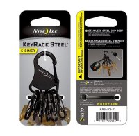 Portachiavi Nite Ize S-Biner KeyRack Nero