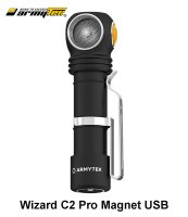 Latarka Armytek Wizard C2 Pro Magnet USB Białe światło 3w1 2500 lm