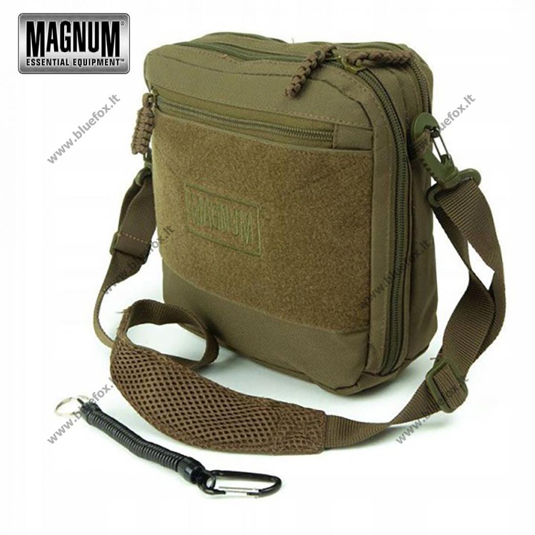 Magnum Pocket Organizer Molle Olive [03-0431201] - 28.00EUR :  www.bluefox.lt - Fishing, backpack, outdoors, flashlight, tents, wobblers,  knives, axes, saw, machete, rapala, storm
