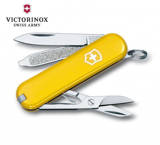 Peilis VICTORINOX Classic SD 0.62238 Geltonas