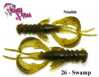 Masalas Crazy Fish Nimble 1.6"(4cm) Swamp