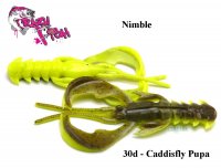 Masalas Crazy Fish Nimble 1.6"(4cm) Caddisfly Pupa