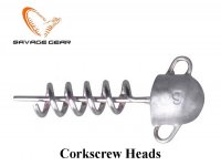 Jig-pea Savage Gear Corkscrew Heads