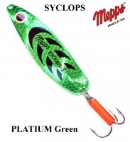 Blizgė Mepps Syclops PLATIUM Green