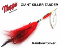 Mepps Giant Killer Spinners Tandem Rainbo/Silver