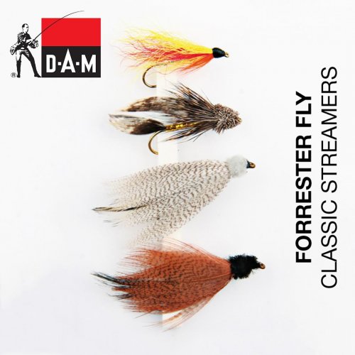 DAM Forrester Fly Streamers muselių rinkinys 570016