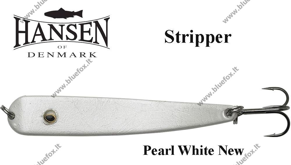 Hansen Stripper lure Pearl White New [01-61615] - 3.08EUR : www.bluefox.lt  - Fishing, backpack, outdoors, flashlight, tents, wobblers, knives, axes,  saw, machete, rapala, storm