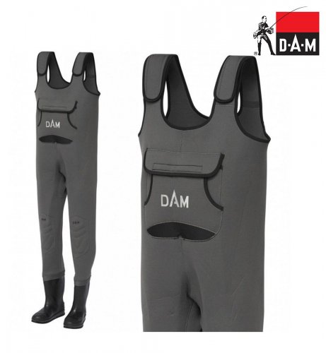 Bridkelnės DAM Dryzone 4mm Neoprene Waders