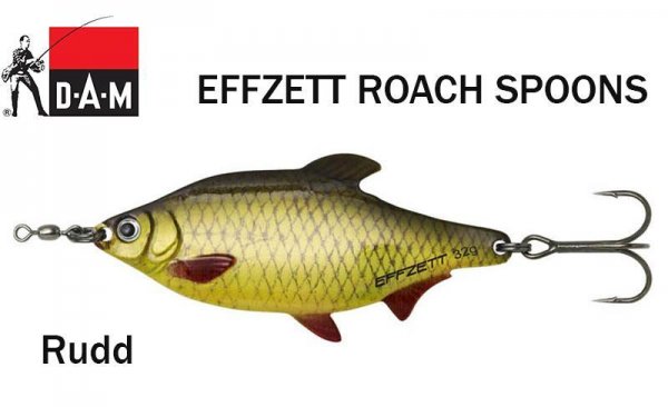 Blizgė DAM Effzett Roach Spoon Rudd