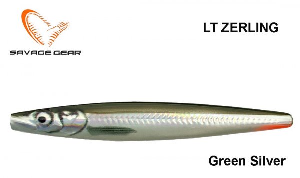 Blizgė Savage Gear LT Zerling Green Silver