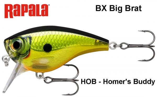 Vobleris Rapala BX Big Brat BXBB Homer's Buddy