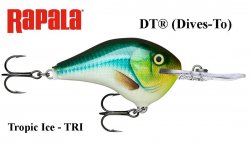 Воблер Rapala Dives-To DT10TRI Tropic Ice