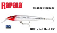 Ēsma Rapala Floating Magnum Red Head UV