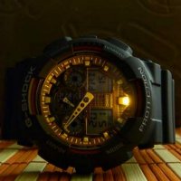 Casio-kello G-Shock GA-100-1A1ER