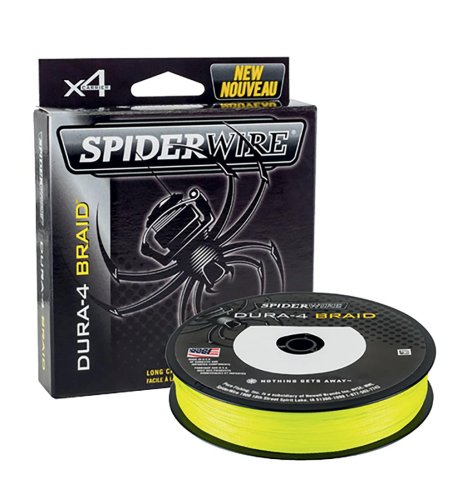 SpiderWire Dura 4 Braid pintas valas Yellow