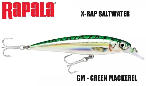 Rapala vobleris X-RAP Saltwater GM