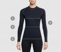 Thermowave Merino Xtreme Moteriški Termo Apatiniai Marškiniai