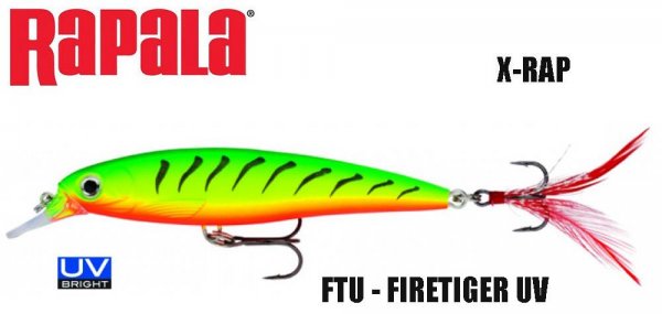 Rapala vobleris X-Rap FTU