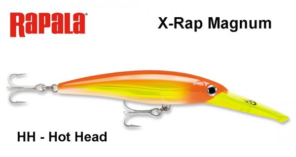 Vobleris Rapala X-Rap Magnum XRMAG Hot Head