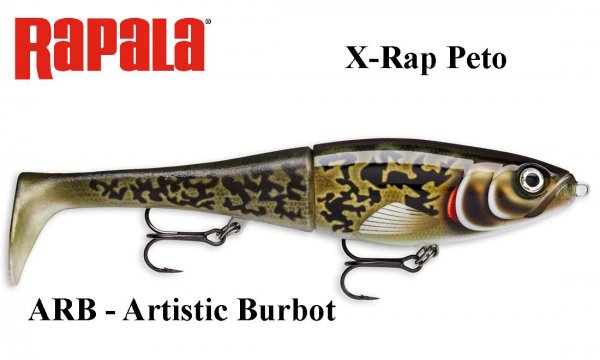 Vobleris Rapala X-Rap Peto ARB - Artistic Burbot