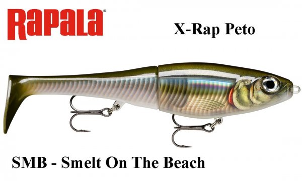 Vobleris Rapala X-Rap Peto SMB - Smelt On The Beach